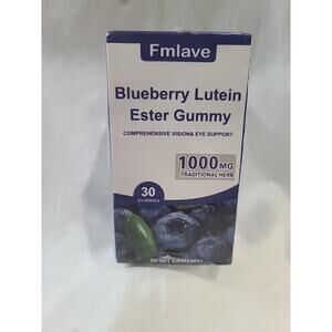 Fmlave Blueberry Lutein Ester Gummy | 60g | 30 Gummies